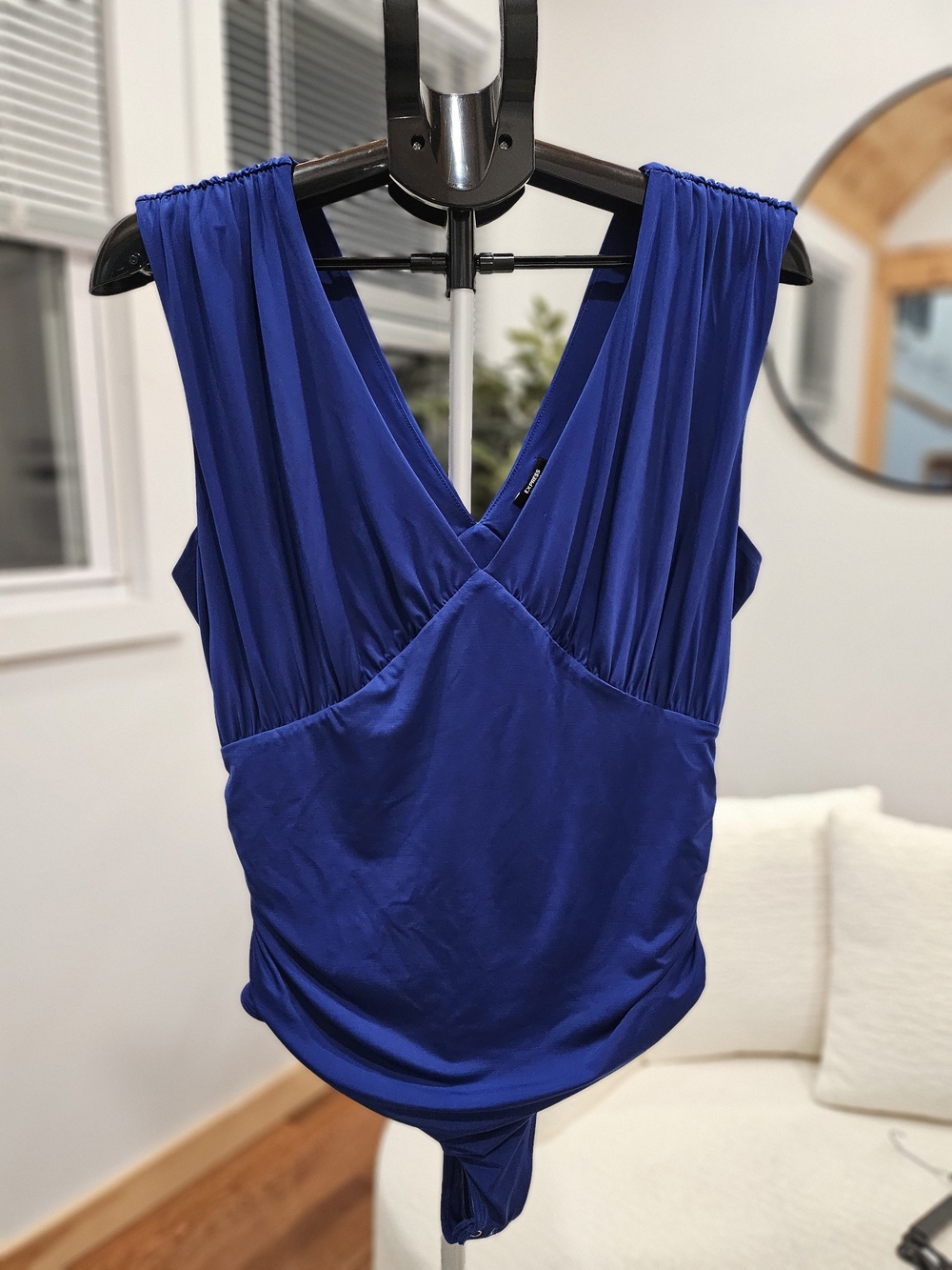 Body Express Body Contour Azul Rey - Talla L (Excelente estado)